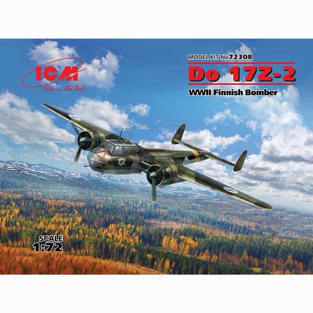 【新製品】72308 ドルニエ Do-17Z-2 フィンランド空軍