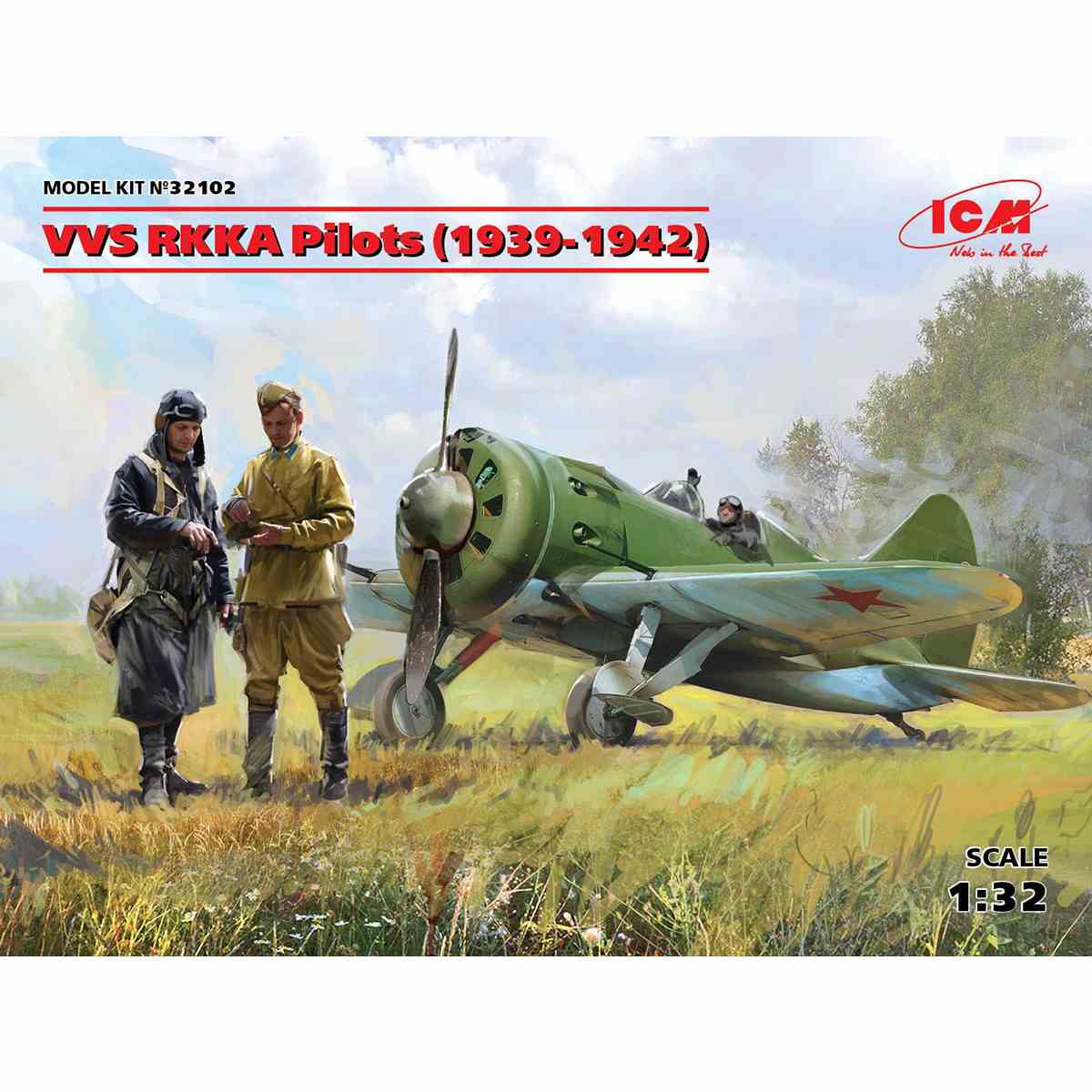 【新製品】32102 VVS RKKA ソビエト赤軍 パイロットセット（1939-1942）