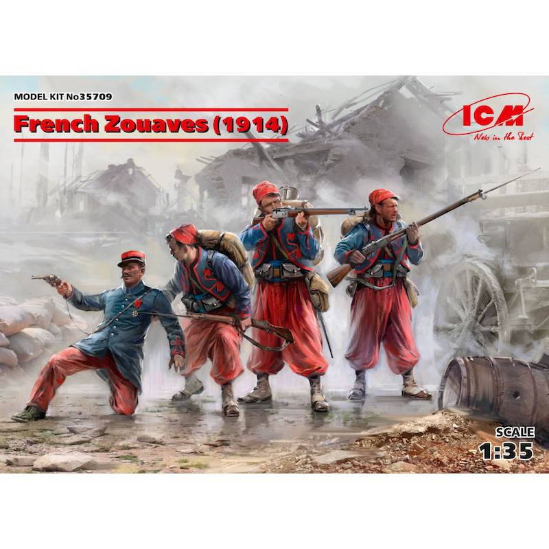 【新製品】35709 フランス ズアーブ兵 （1914）