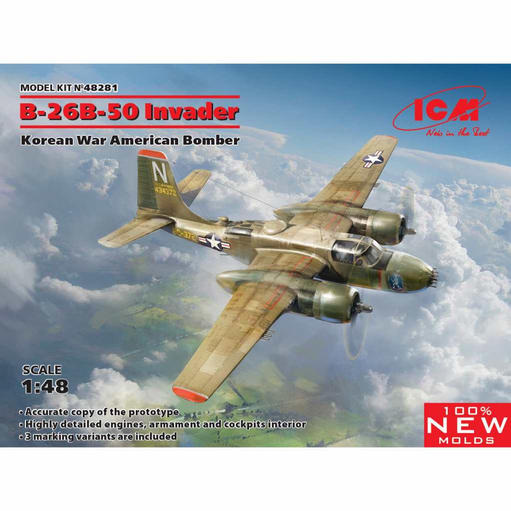 【新製品】48281 ダグラス B-26B-50 インベーダー “コリアンウォー”