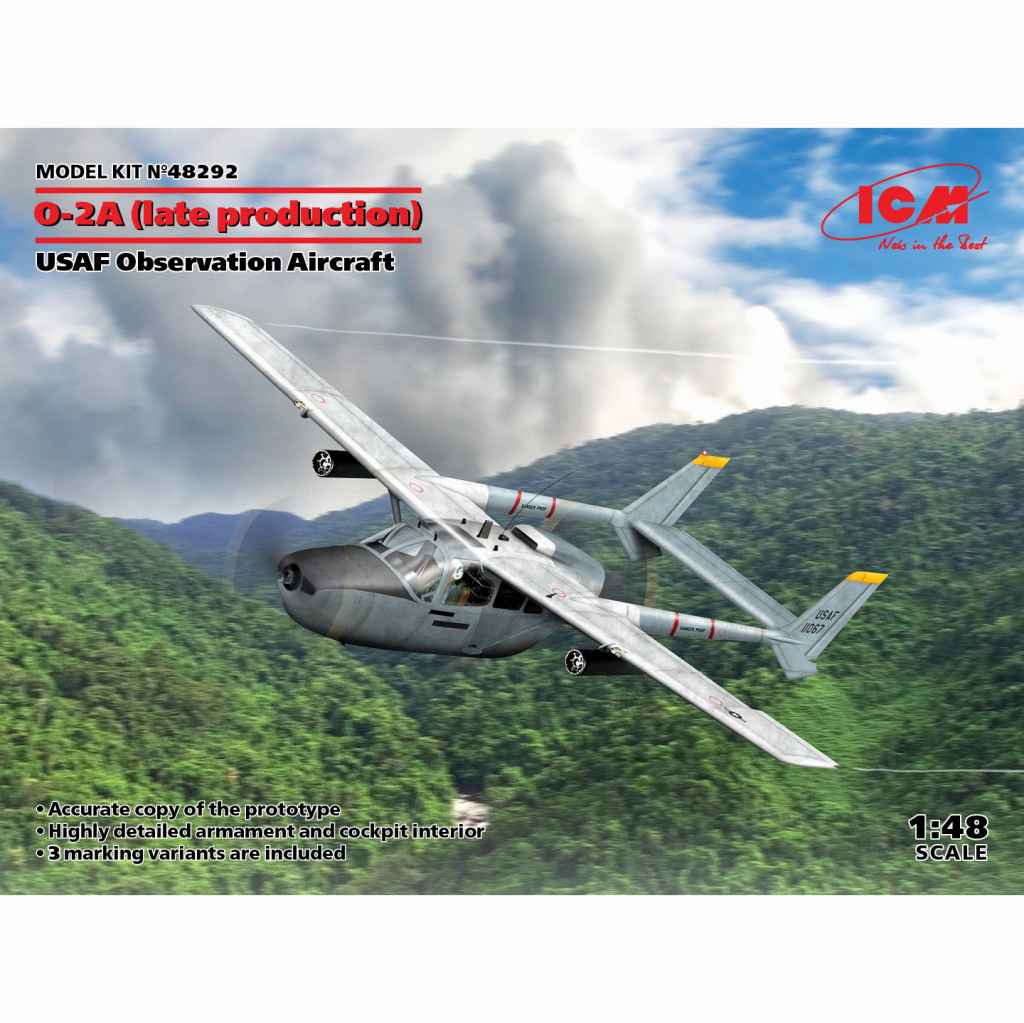 【新製品】48292 アメリカ空軍 観測機 O-2A後期型