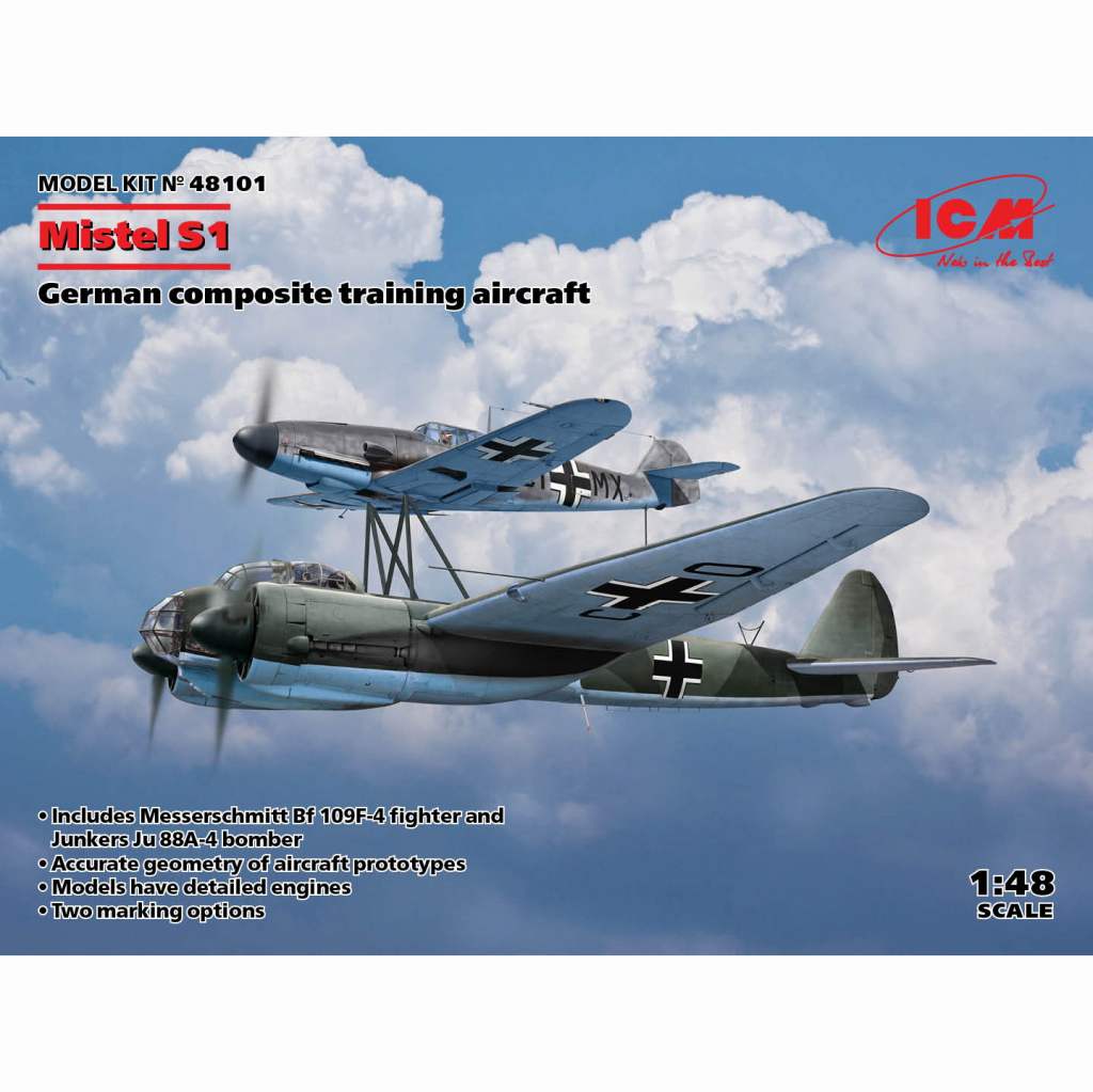【新製品】48101 WWII ドイツ ミステル S1