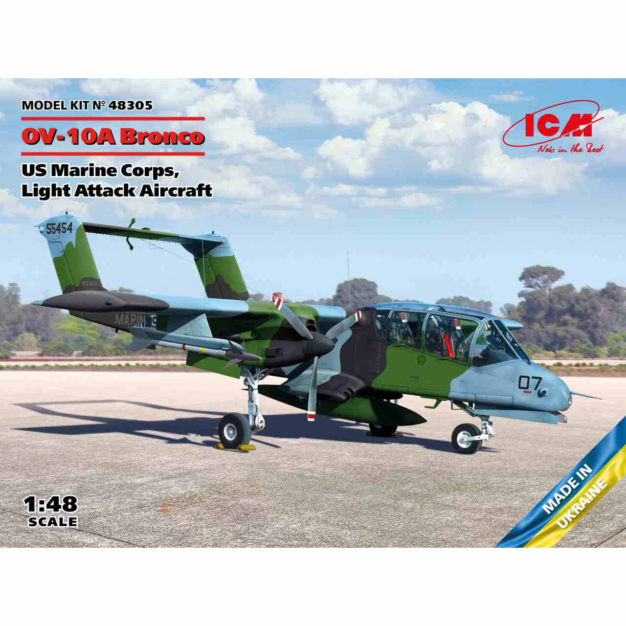 【新製品】48305 アメリカ海兵隊 OV-10А ブロンコ軽攻撃機