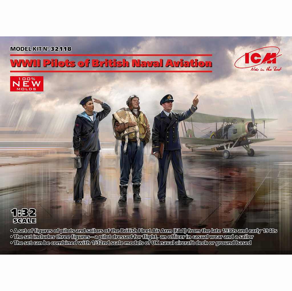 【新製品】32118 WWII イギリス海軍航空パイロット