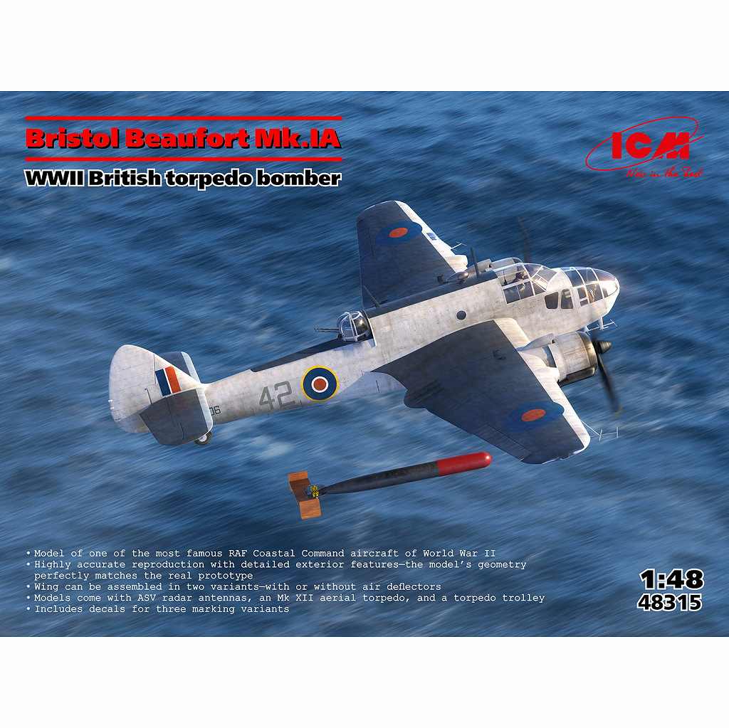 【新製品】48315 ブリストルビューフォートMk.IA 雷撃機