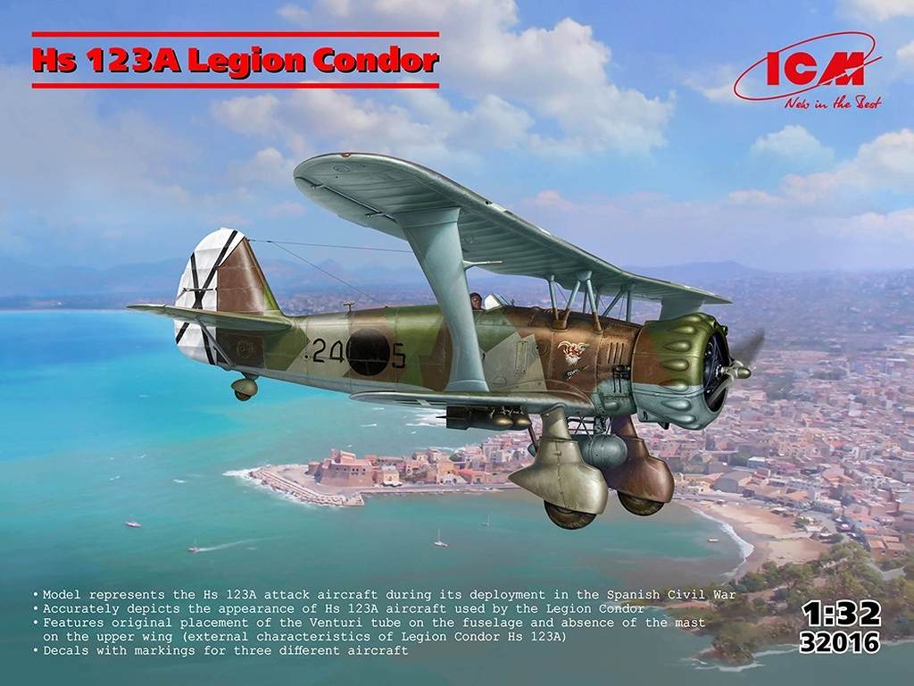 【新製品】32016 ヘンシェルHs123A-1(コンドル軍団)