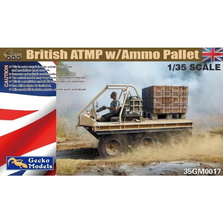 【新製品】35GM0017 現用イギリス軍 ATMP w/弾薬パレット