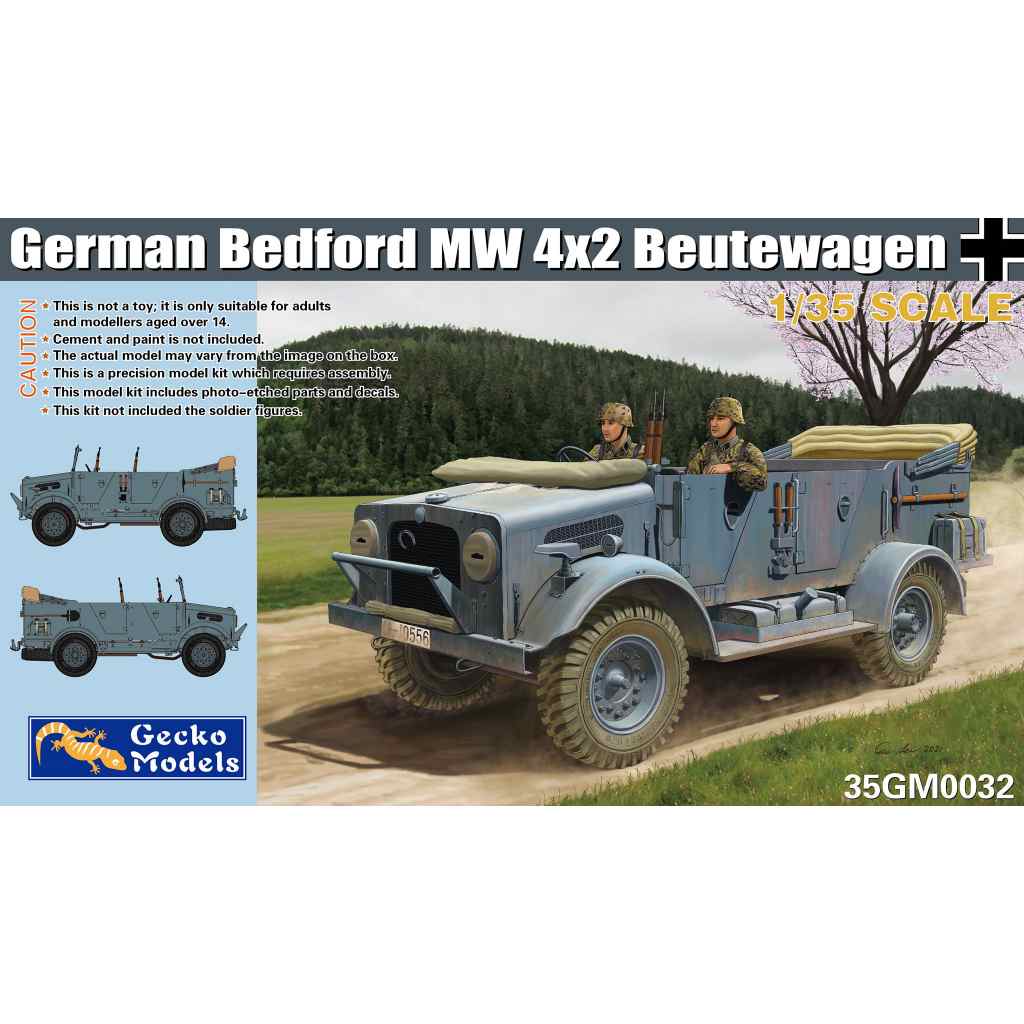 【新製品】35GM0032 1/35 ドイツ軍 ベッドフォード MW 4 x 2 鹵獲車輛