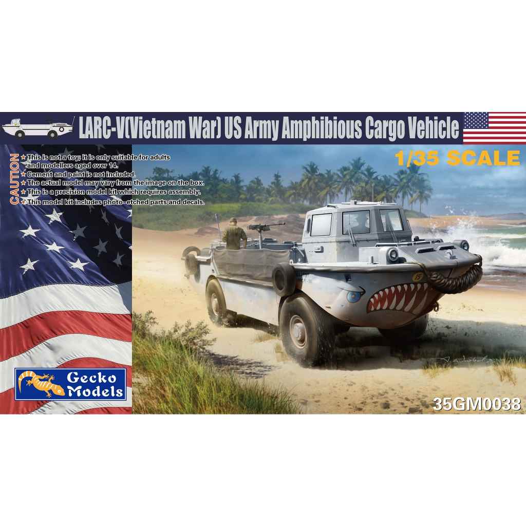 【新製品】35GM0038 LARC-V 米陸軍 水陸両用貨物輸送車 (ベトナム戦争)