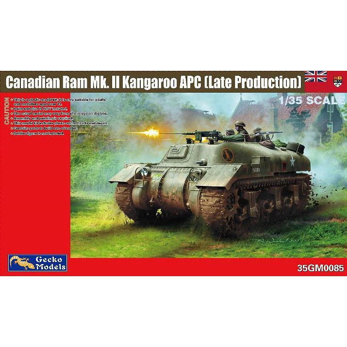 【新製品】35GM0085 1/35 カナダ軍 ラム Mk.II カンガルー 装甲兵員輸送車(後期型)