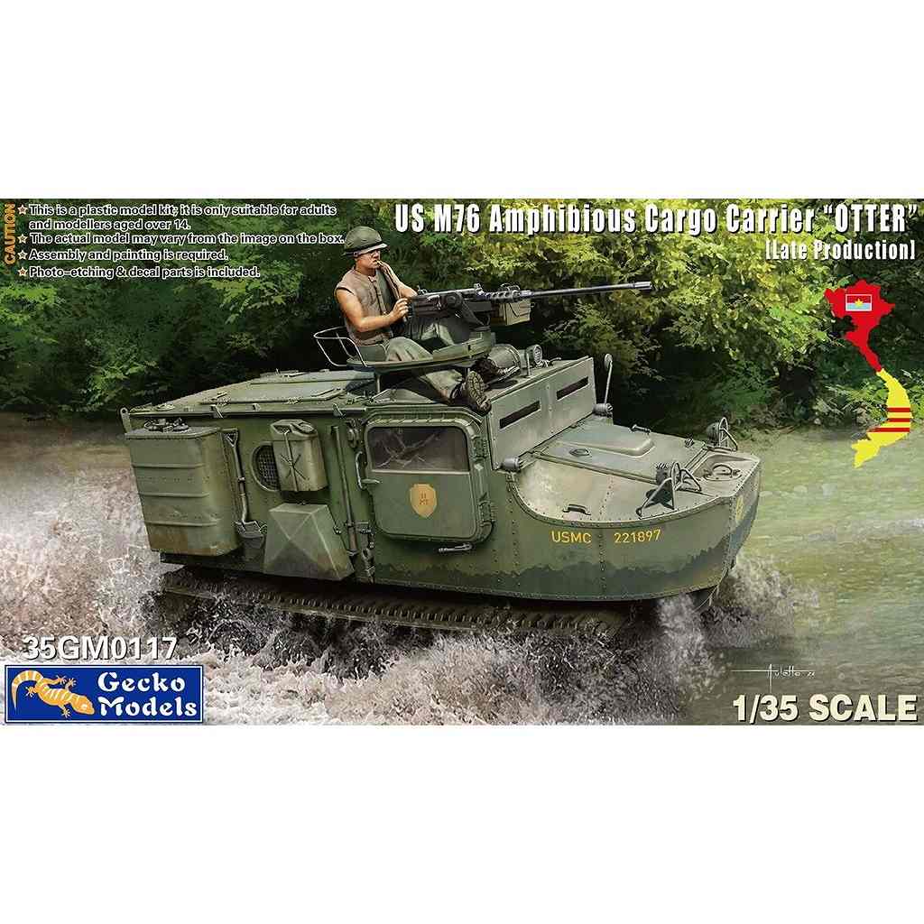 【新製品】35GM0117 1/35 M76 オッター水陸両用貨物輸送車 後期型
