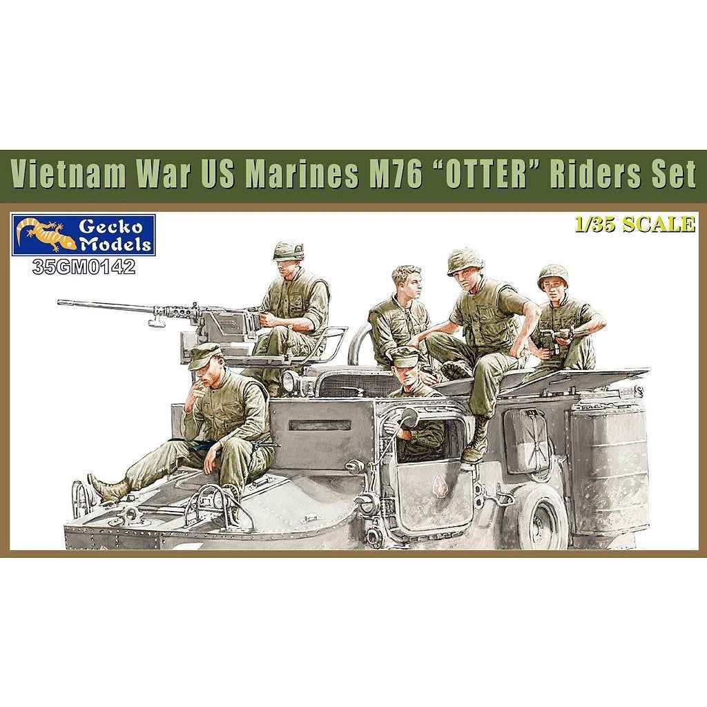 【新製品】35GM0142 1/35 ベトナム戦争 米海兵隊 M76 「オッターライダーズ」セット