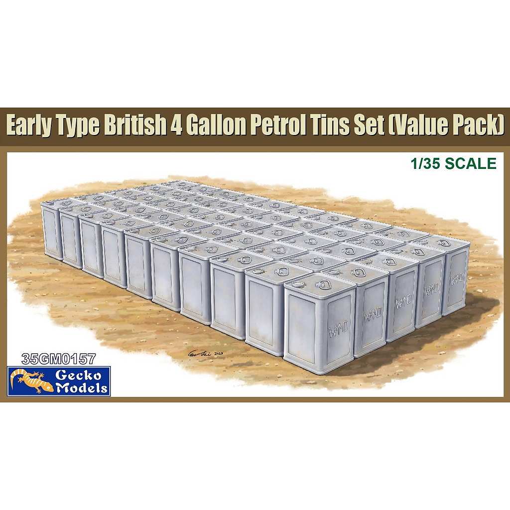 【新製品】35GM0157 1/35 英軍 4ガロンガソリン携行缶 (初期型) 