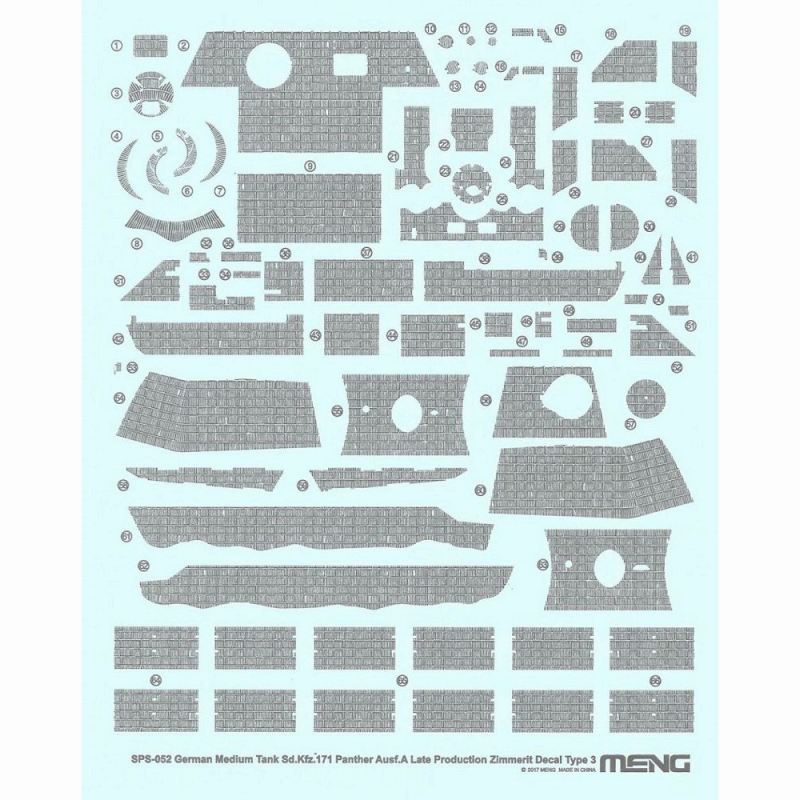 【新製品】SPS-052)パンターA後期型 ツィンメリットコーティング タイプC(縦2)