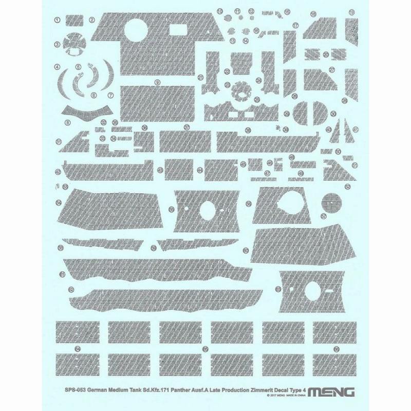 【新製品】SPS-053)パンターA後期型 ツィンメリットコーティング タイプD(斜め)