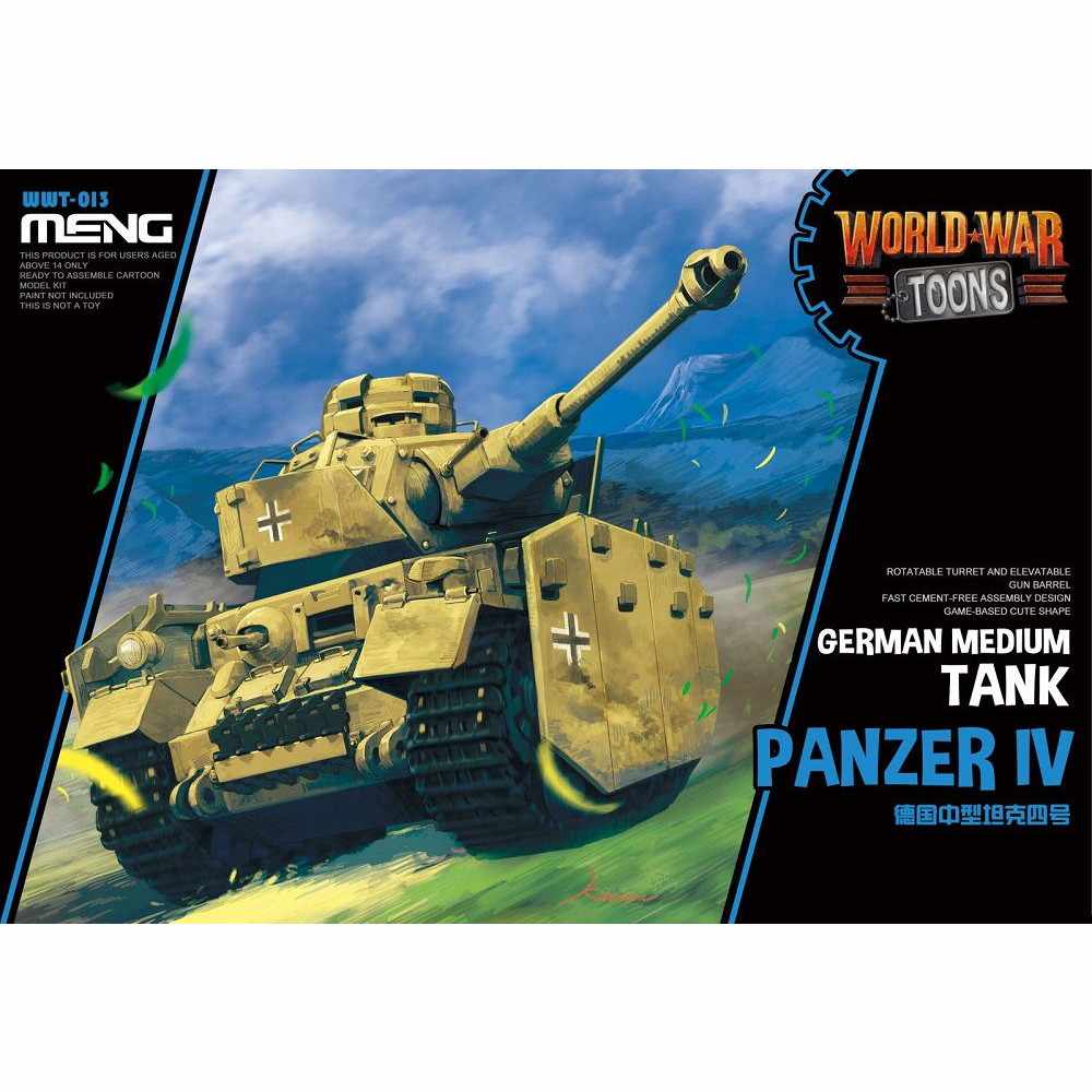 【新製品】WWT-013 ドイツ中戦車 Ⅳ号戦車