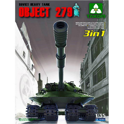 【新製品】[4897051420026] 2001)ソビエト重戦車 オブイェークト 279 3in1