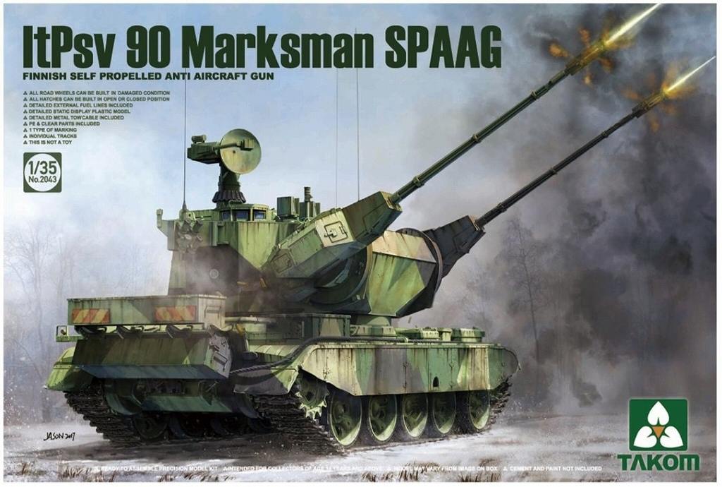 【新製品】2043)フィンランド軍 90式 マークスマン 対空戦車