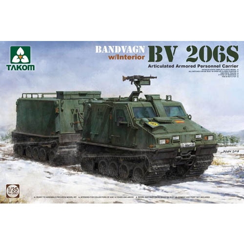 【新製品】2083 Bv206S 関節連結型装甲兵員輸送車