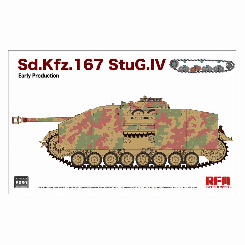 【新製品】5060 1/35 IV号突撃砲 初期型w/可動式履帯