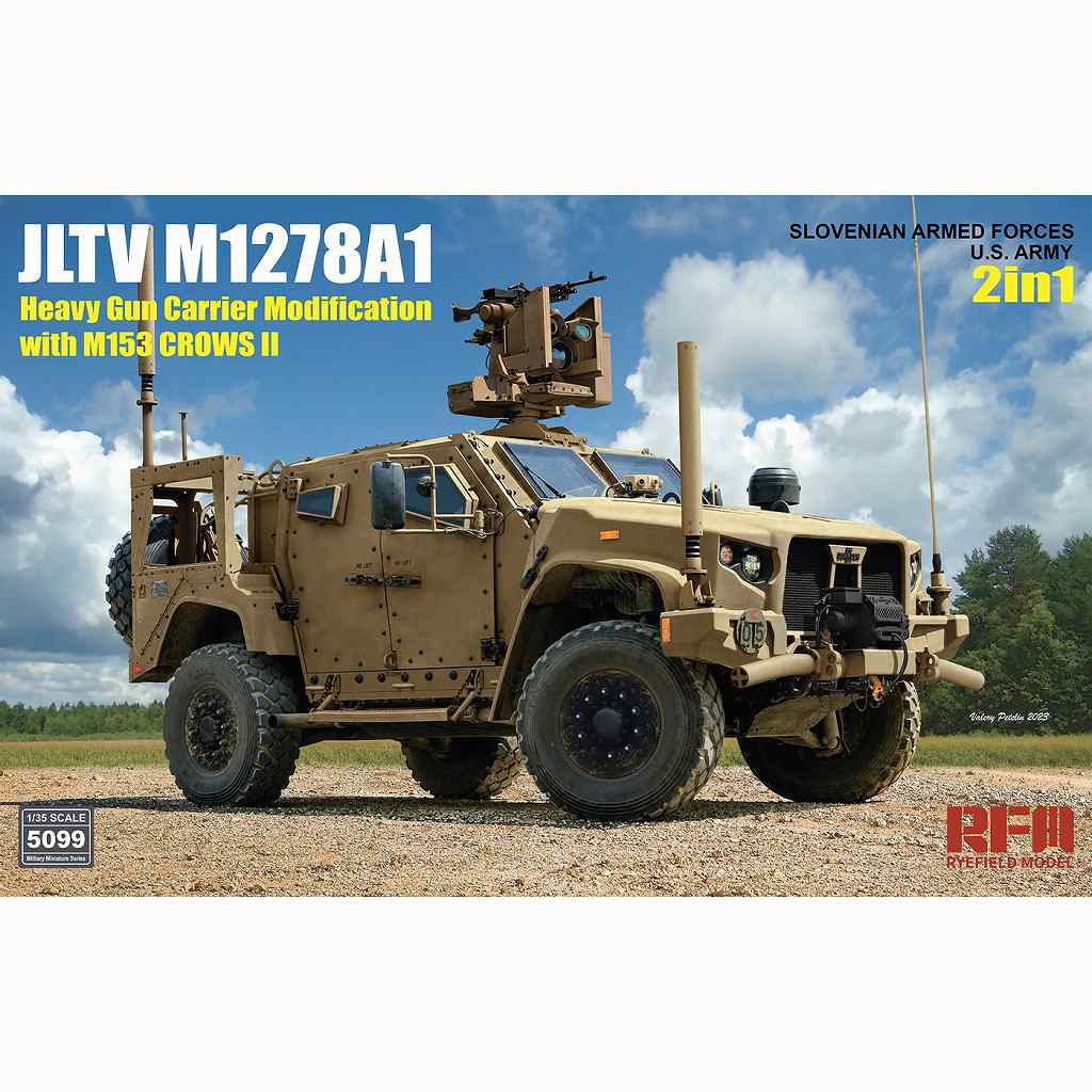 【新製品】5099 1/35 JLTV M1278A1 HGC (統合軽戦術車両) w/M153 CROWSII
