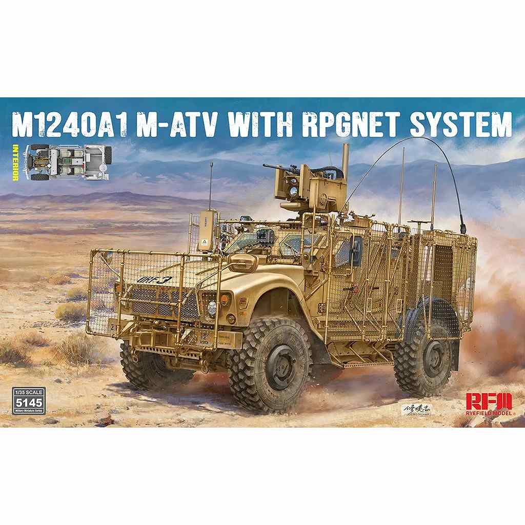 【新製品】5145 1/35 M1240A1 M-ATV w/RPGNet システム