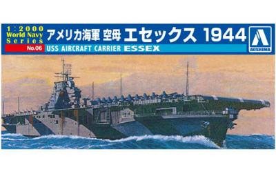 【新製品】[4905083009376] No.06)1/2000 米国海軍 空母 エセックス 1944
