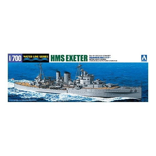 【新製品】WL807 英国海軍 重巡洋艦 エクセター