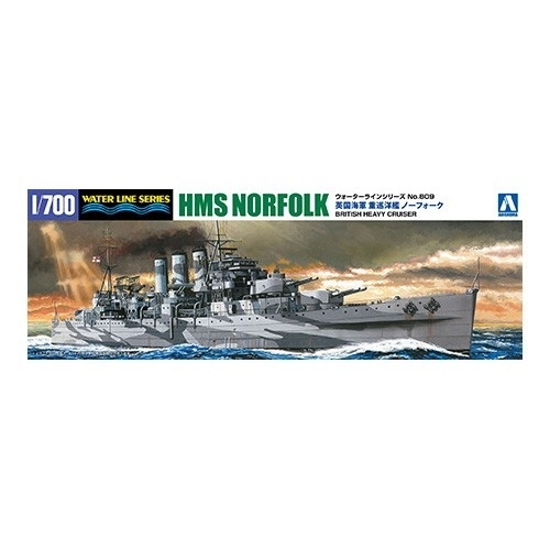 【新製品】WL809 英国海軍 重巡洋艦 ノーフォーク