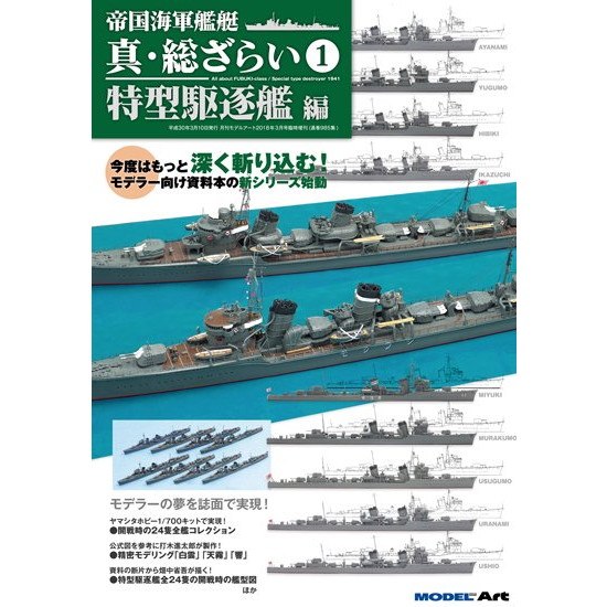 【新製品】985 帝国海軍艦艇 真・総ざらい1 特型駆逐艦編