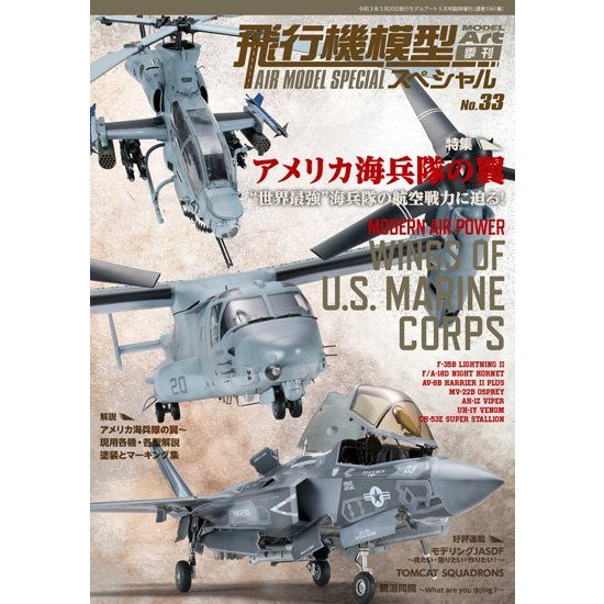 【新製品】1061 飛行機模型スペシャル No.33 アメリカ海兵隊の翼