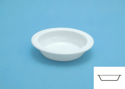 【新製品】OM-184)白い塗料皿（6枚入） 3 平底