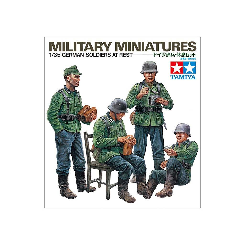 【新製品】35129 1/35 ドイツ歩兵・休息セット