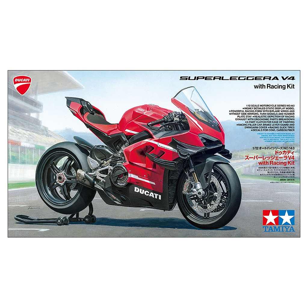 【新製品】14143 1/12 ドゥカティ スーパーレッジェーラV4 with RACING KIT
