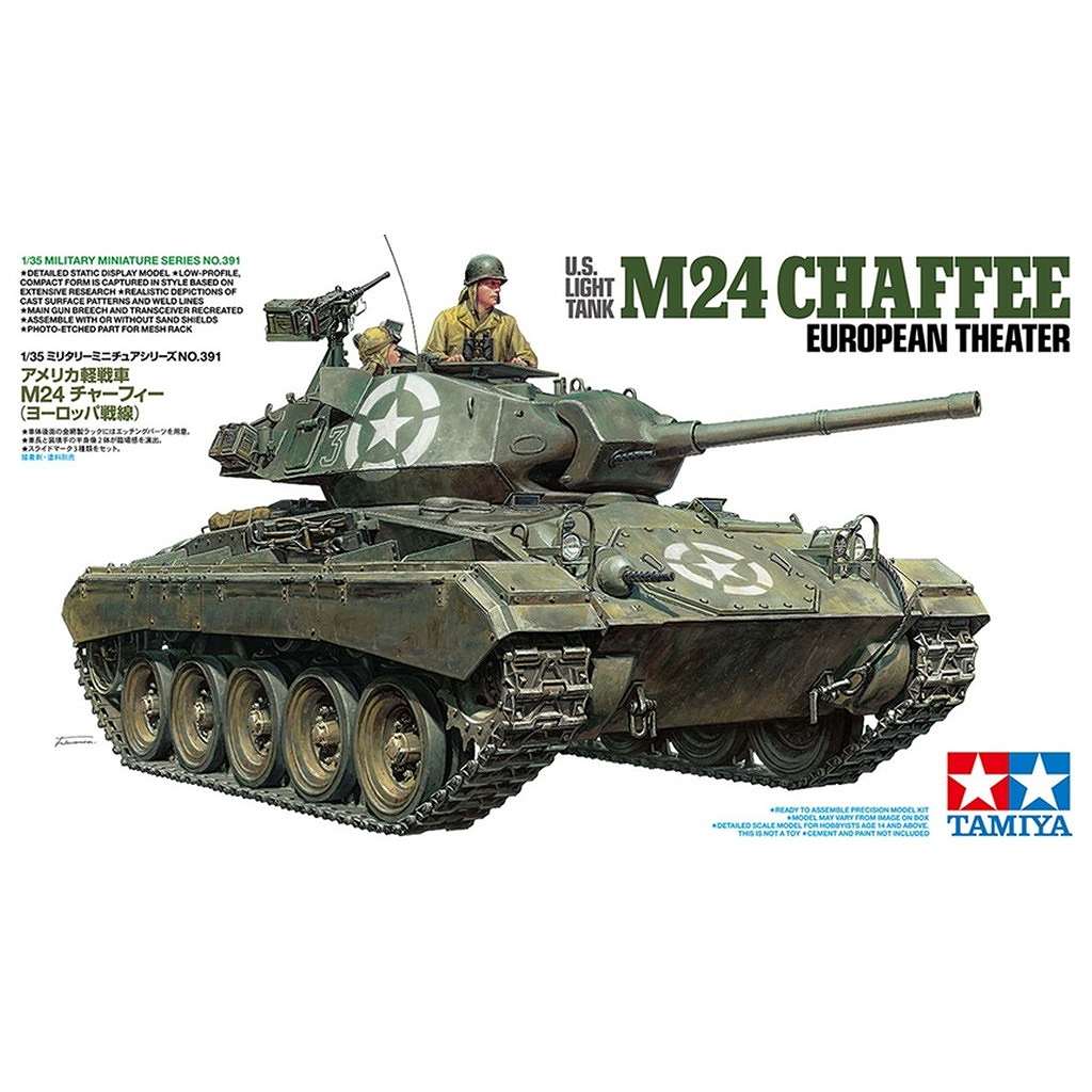 【新製品】35391 1/35 アメリカ軽戦車 M24 チャーフィー(ヨーロッパ戦線)