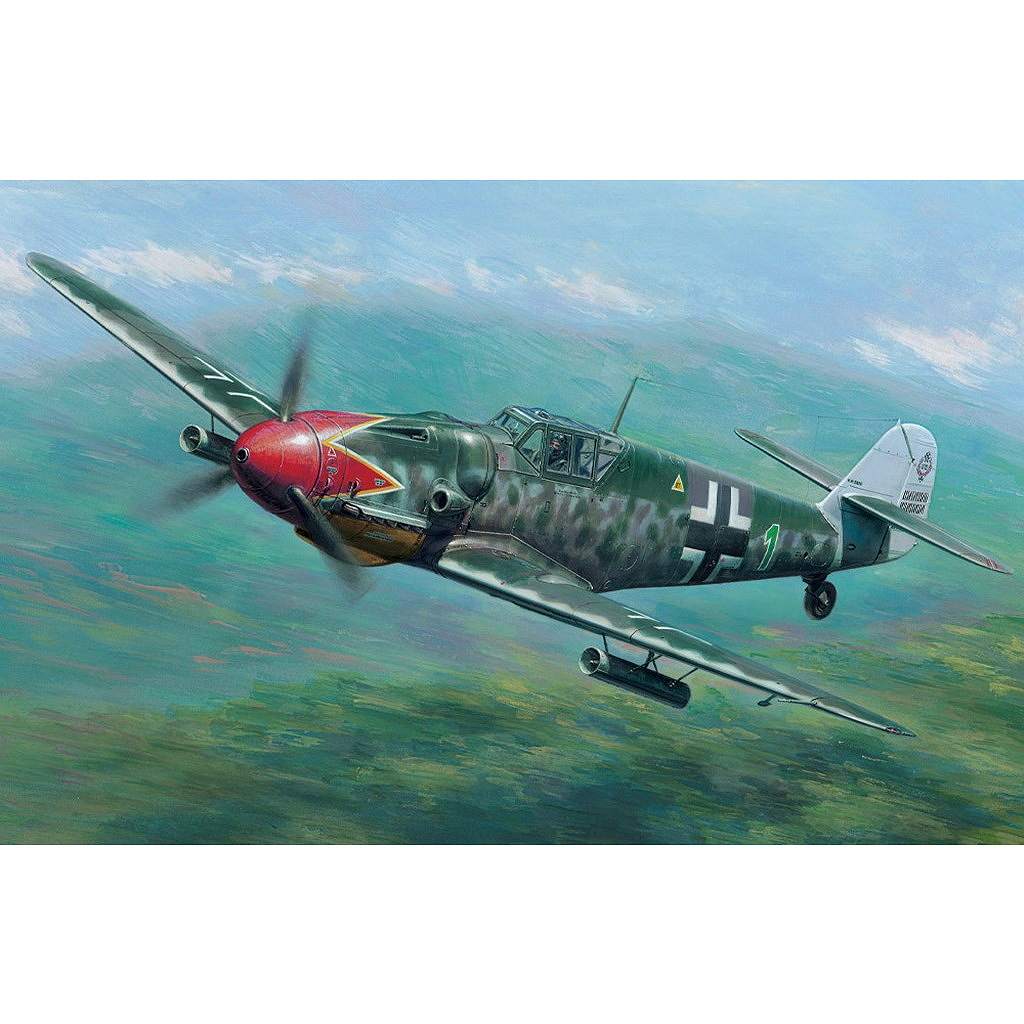 【新製品】61128 1/48 メッサーシュミット Bf109 G-6 後期生産型