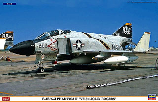 【新製品】[4967834019669] 01966)F-4B/N/J ファントムII VF-84 ジョリーロジャース 2機セット