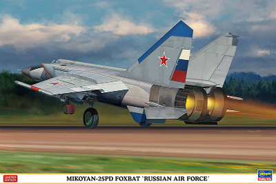 【新製品】02213)ミグ25PD フォックスバット “ロシア空軍”