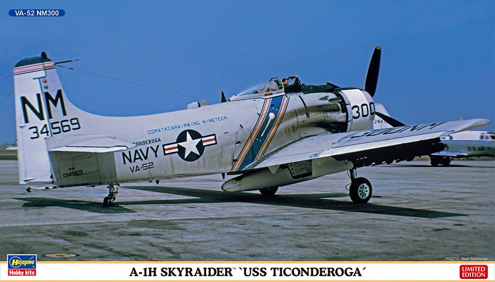 【新製品】02262)A-1H スカイレイダー “USS タイコンデロガ”