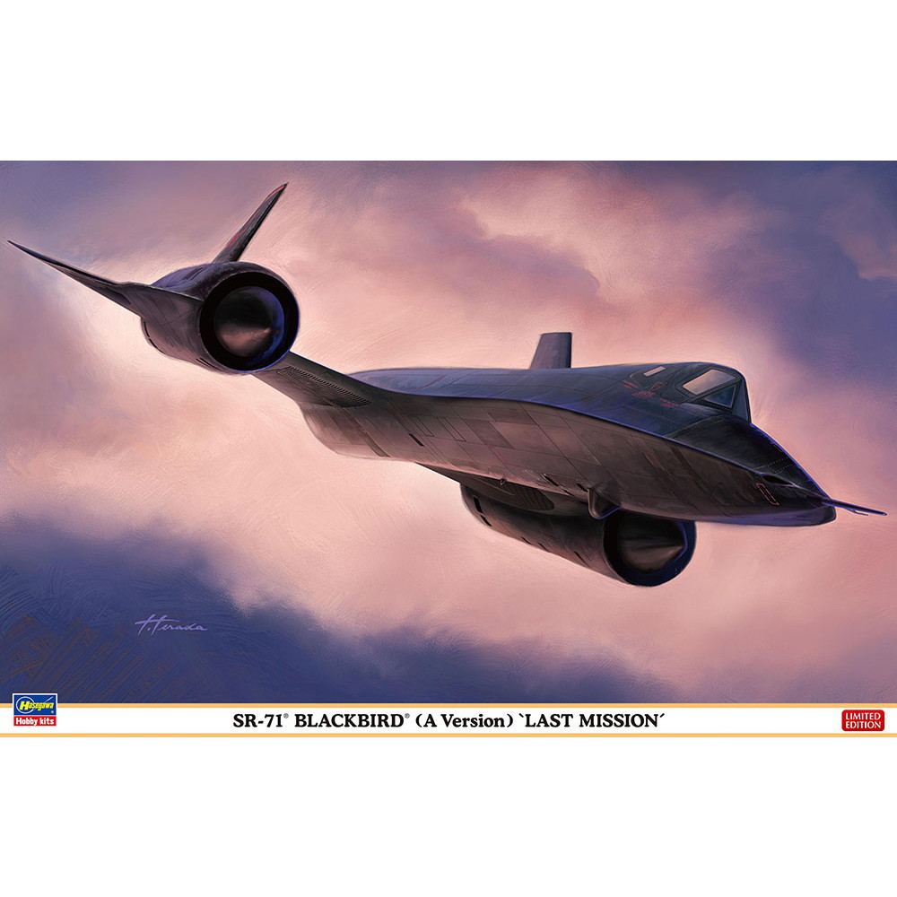 【新製品】02327 SR-71 ブラックバード（A型）“ラスト ミッション”