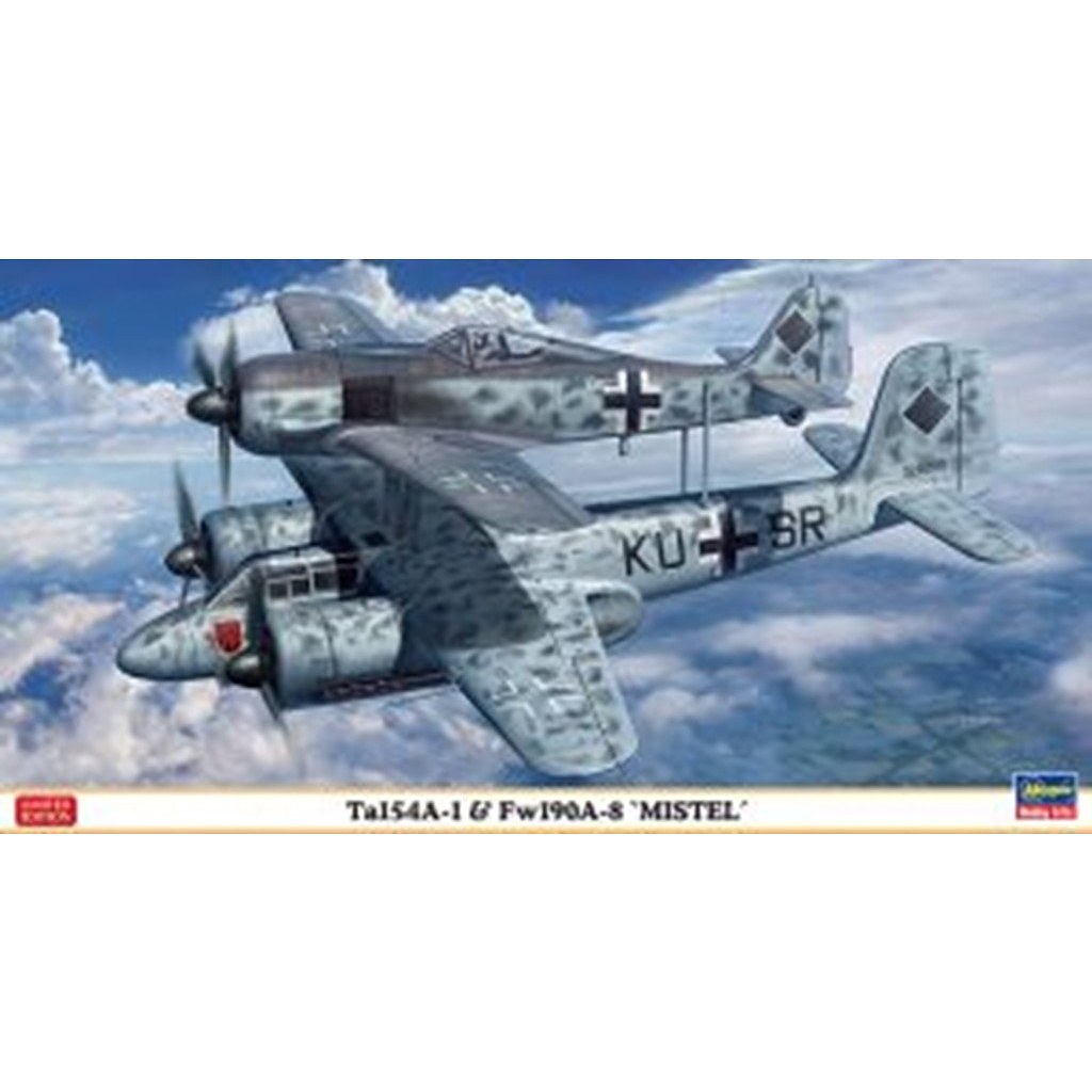 【新製品】02537 Ta154A-1 & Fw190A-8 “ミステル”