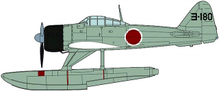 【新製品】[4967834073258] 07325)中島 A6M2-N 二式水上戦闘機 横須賀航空隊