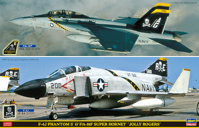 【新製品】SP347)F-4J ファントムII & F/A-18F スーパーホーネット “ジョリーロジャース”
