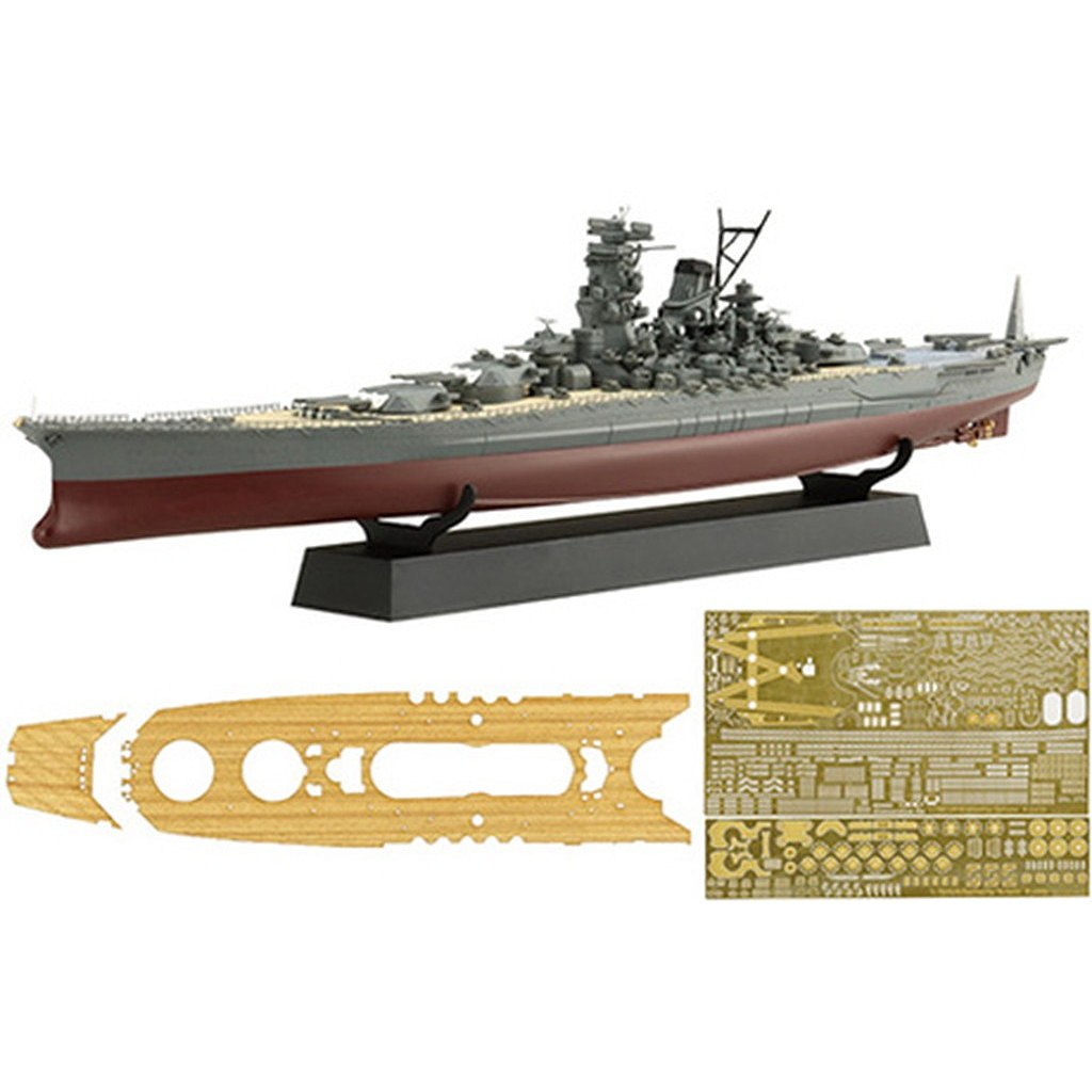 【新製品】FH1EX-3 日本海軍戦艦 大和 フルハルモデル 特別仕様(エッチングパーツ・木甲板シール付き)
