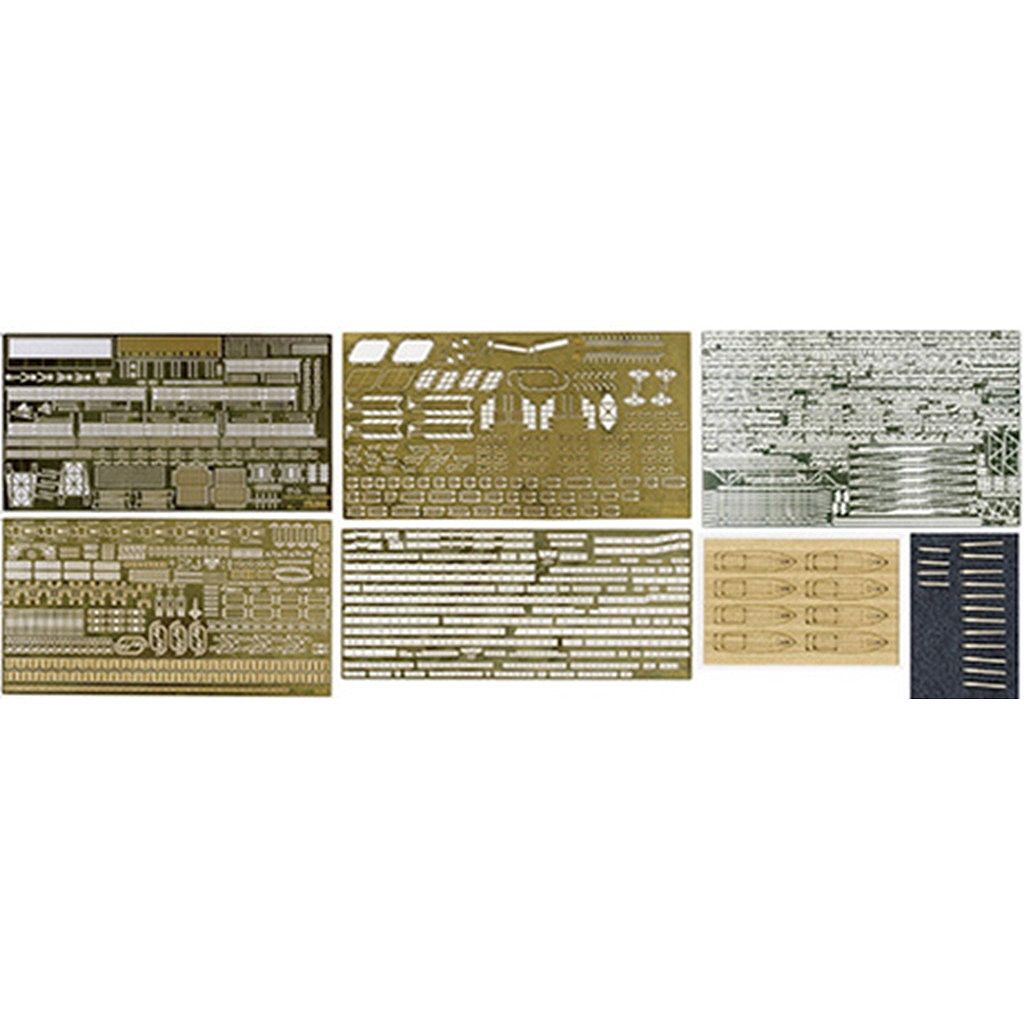 【新製品】艦船5EX-201 1/350 日本海軍航空母艦 瑞鶴 専用エッチングパーツセット(w/金属砲身)