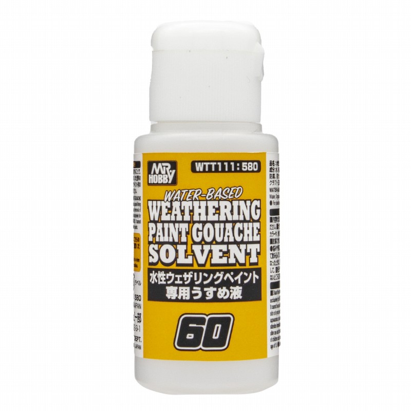 【新製品】WTT111 水性ウェザリングペイント専用うすめ液