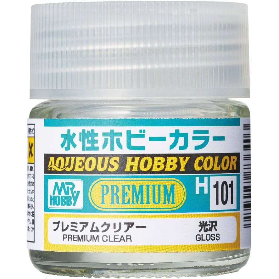 【新製品】H101 水性ホビーカラー プレミアムクリアー＜光沢＞（ボトルタイプ）