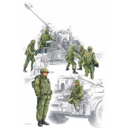 【新製品】HJMM002 陸上自衛隊 155mmりゅう弾砲 FH-70用野戦特科隊員セット