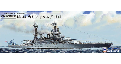 【新製品】W187)米国海軍 テネシー級戦艦 BB-44 カリフォルニア 1941