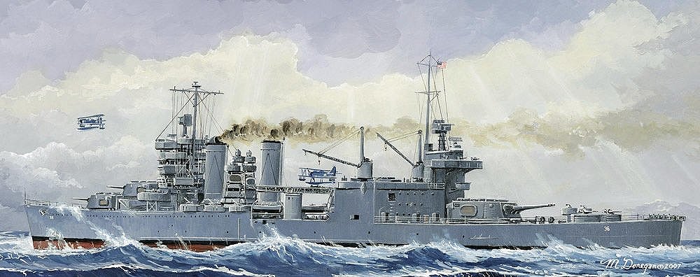 【新製品】W195)ニューオリンズ級重巡洋艦 CA-36 ミネアポリス 1942